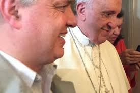 Giovanni Paolo Ramonda con Papa Francesco (foto Agensir)